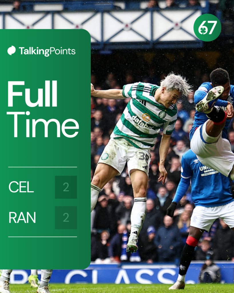 Rangers v Celtic - William Hill Premiership