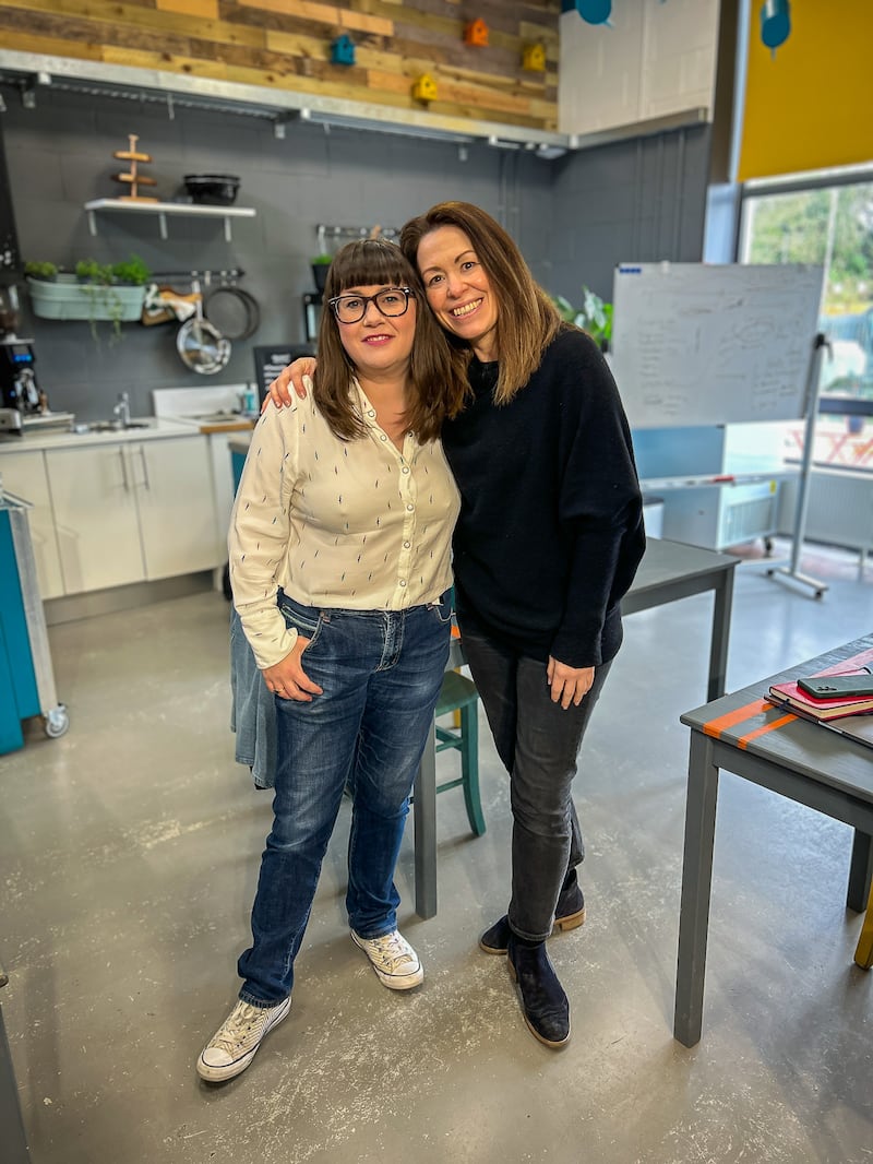 Jen and Ali, Our Farm: A GIY story. Photograph: RTÉ