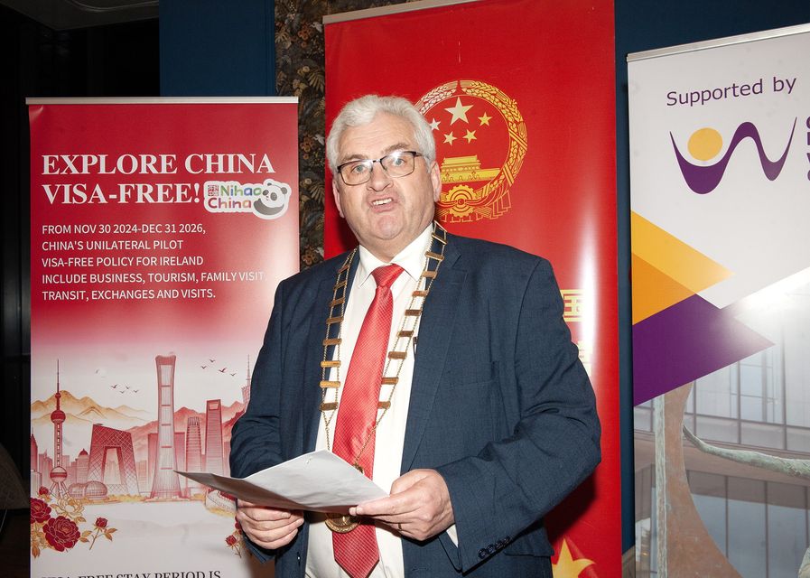 Cathaoirleach of Wexford County Council, Cllr Joe Sullivan. Photo: Jim Campbell