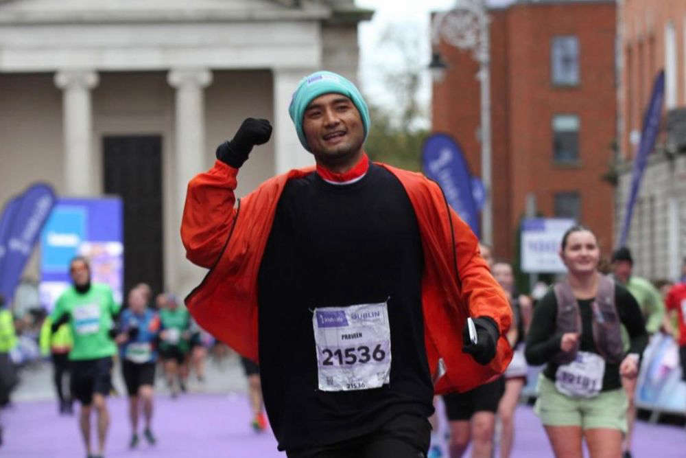 Laois Man Nears Finish Line Natiowide Charity Walk