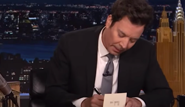Jimmy Fallon Writes A Thank-You Note To Trump For The Iran War