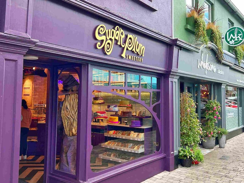 Sugar Plum Sweetery's egg is utterly decadent, with the shell filled with pistachio, tahini and knafeh