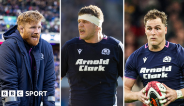 Gregor Brown, Scott Cummings and Duhan van der Merwe