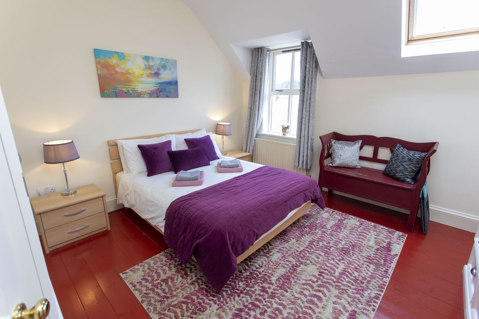 One of the bedrooms at Glasmor Country House, Ballyfinnane, Firies, Co Kerry