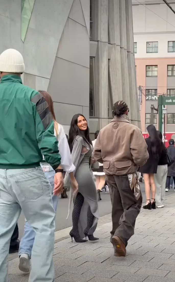 Last Sunday, Kim and rumoured beau Lewis Hamilton (seen above) were photographed walking in Tokyo.