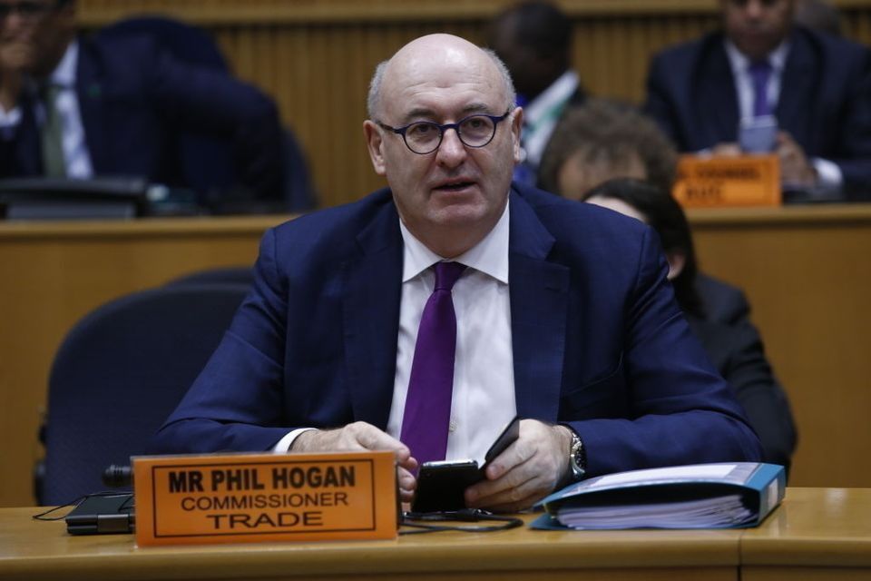 Phil Hogan has expressed interest becoming director general of the United Nations Food and Agriculture Organisation (FAO). Photo: Getty