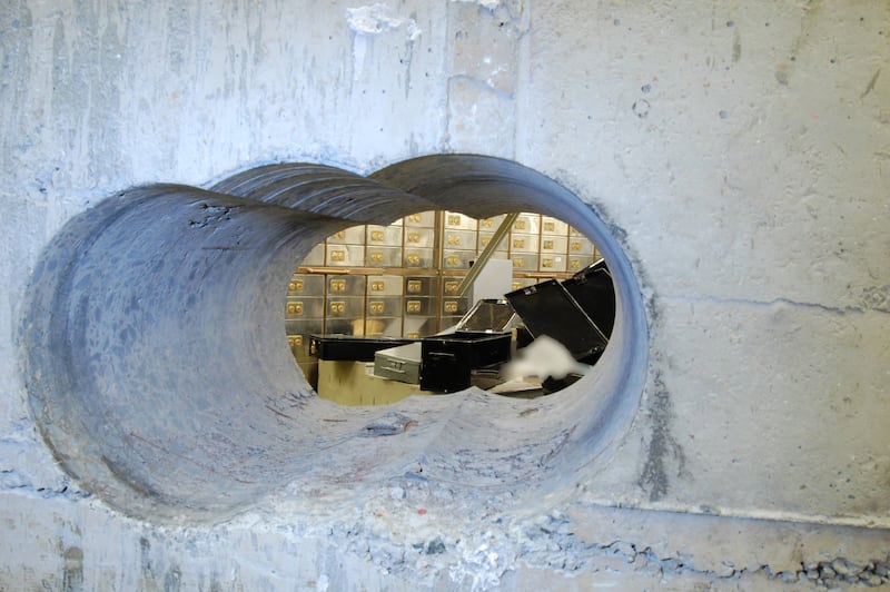 Millions of pounds worth of stolen jewels from London’s Hatton Garden remain unaccounted for. Photograph: Metropolitan Police via Getty Images