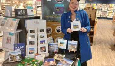 Wicklow artist Kelly Hood launches quirky new collection at Kilquade Arboretum