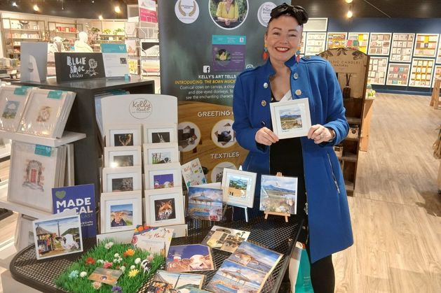 Wicklow artist Kelly Hood launches quirky new collection at Kilquade Arboretum