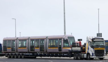 Luas burnt out during Dublin riots arrives home after €5m repairs in France – The Irish Times
