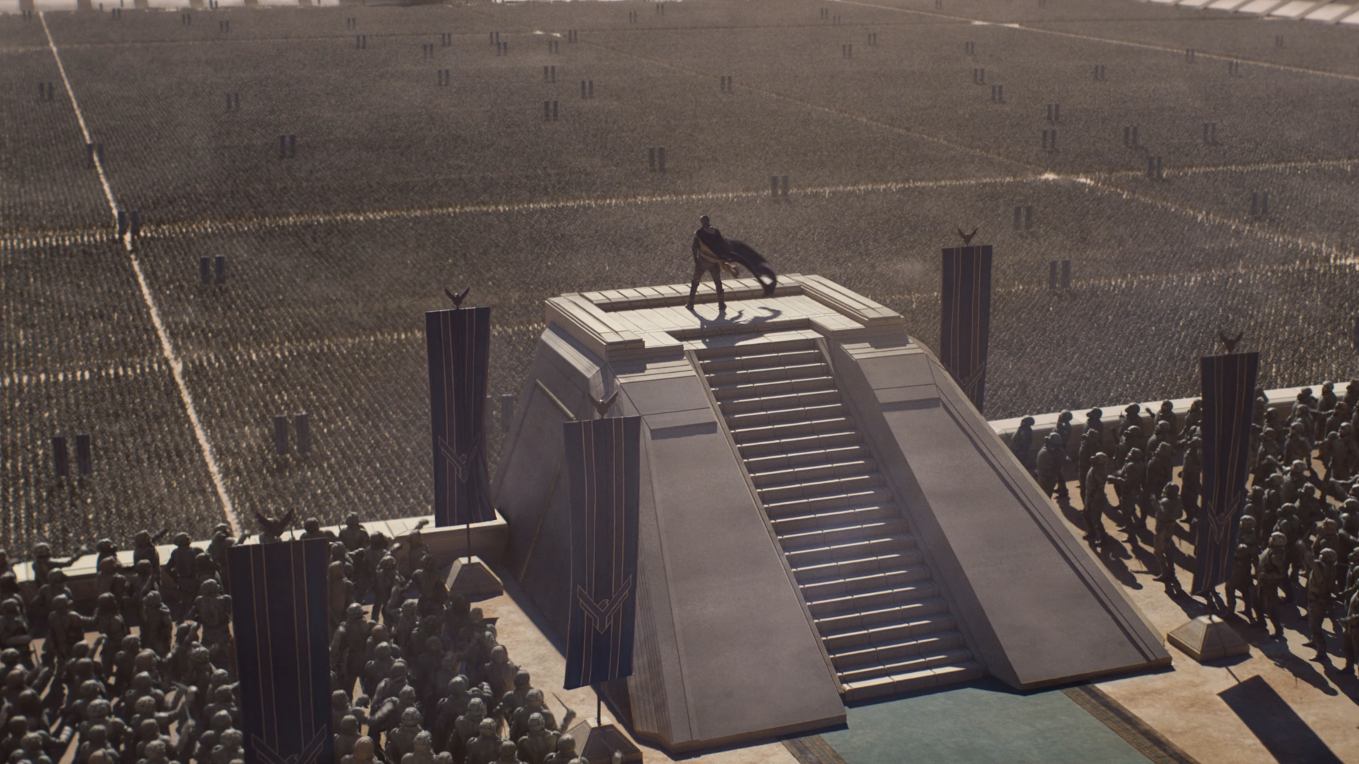 Screenshot from the Dune: Part Three teaser trailer