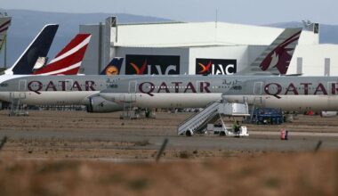 Remote Spanish airport once again becomes parking lot for planes, this time due to Iran war