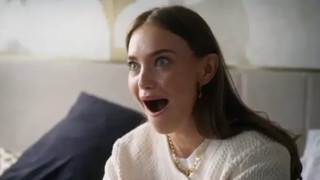 Brook is left gobsmacked by her husband Chris' audition tape.