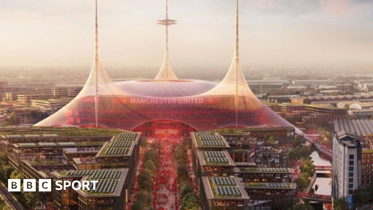 Manchester United's planned new 100,000-capacity stadium