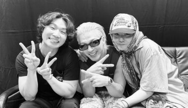 Members of boy band Big Bang in a picture uploaded to member Taeyang