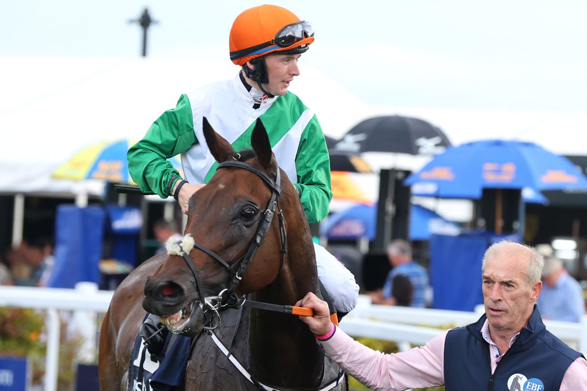 Colin Keane on Crystal Black at the Curragh 