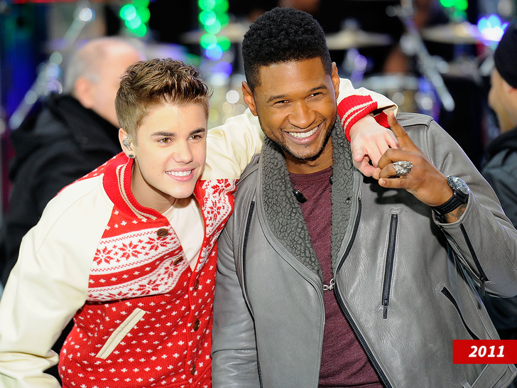 justin bieber usher sub getty 2