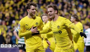 Bodo/Glimt 3-0 Sporting- Norwegians in charge of Champions League last-16 tie - BBC