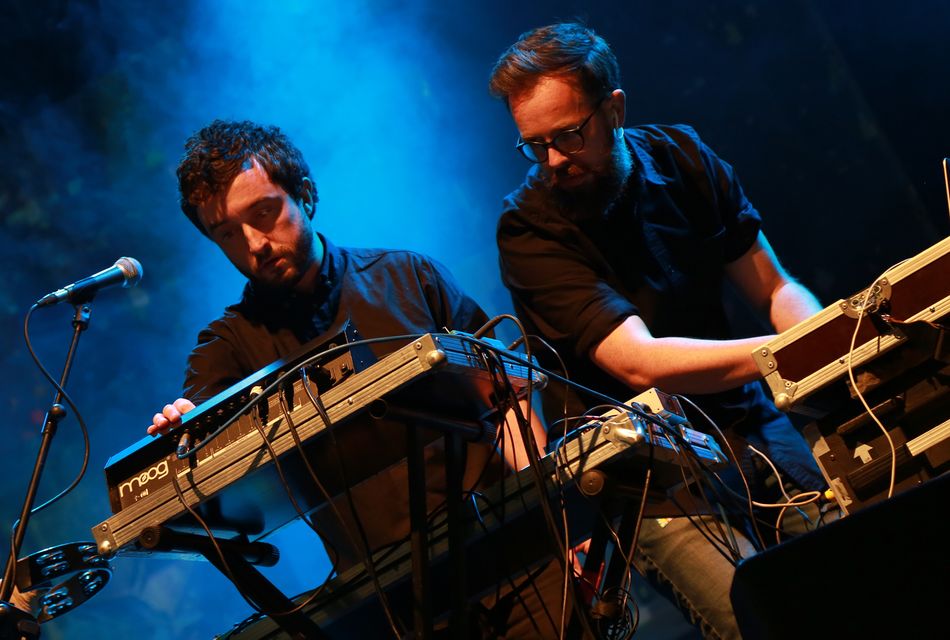 Richie Egan and Glenn Keating perform as Jape at the 2015 Electric Picnic.  Photo: Debbie Hickey