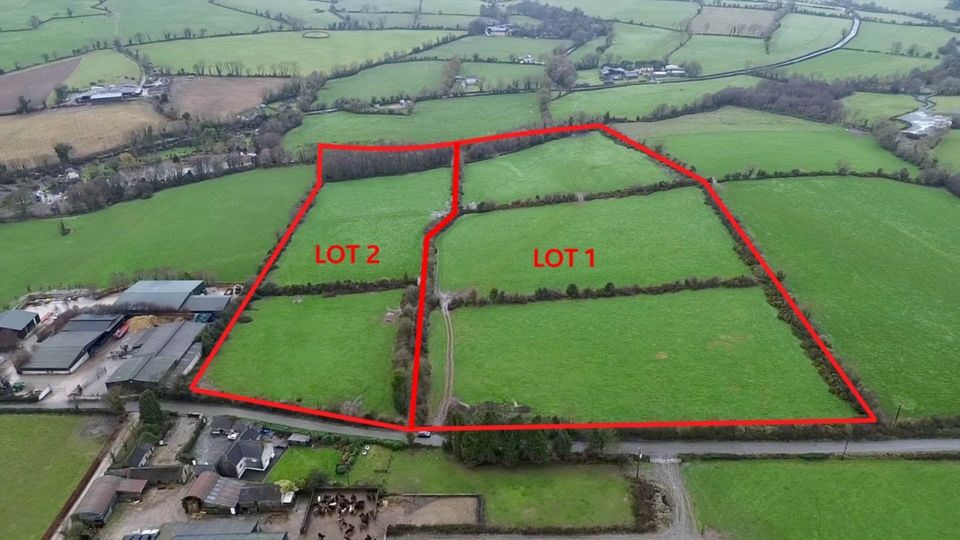 The 25 acres holding will be sold in seperate lots and a combined lot.