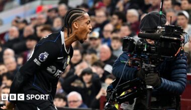 Aston Villa 1-4 Chelsea: Joao Pedro hat-trick sends Champions League message