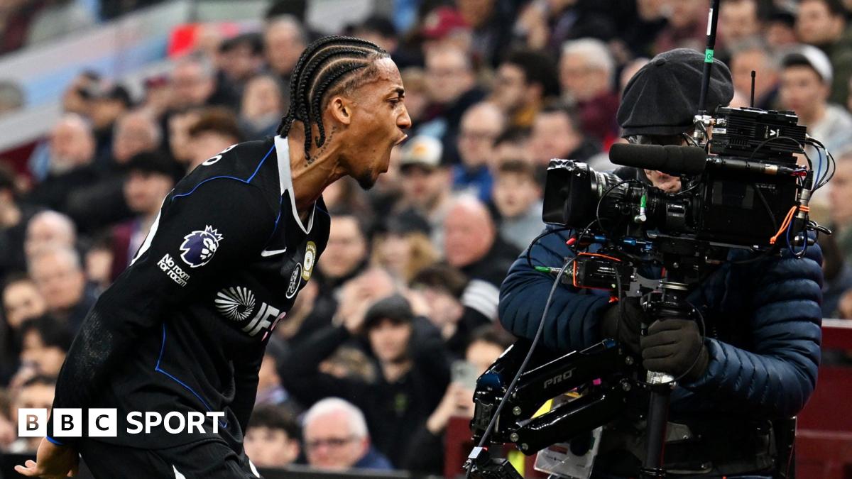 Aston Villa 1-4 Chelsea: Joao Pedro hat-trick sends Champions League message