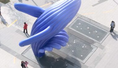 balloon geometry shapes a whale-like landmark in zhanjiang