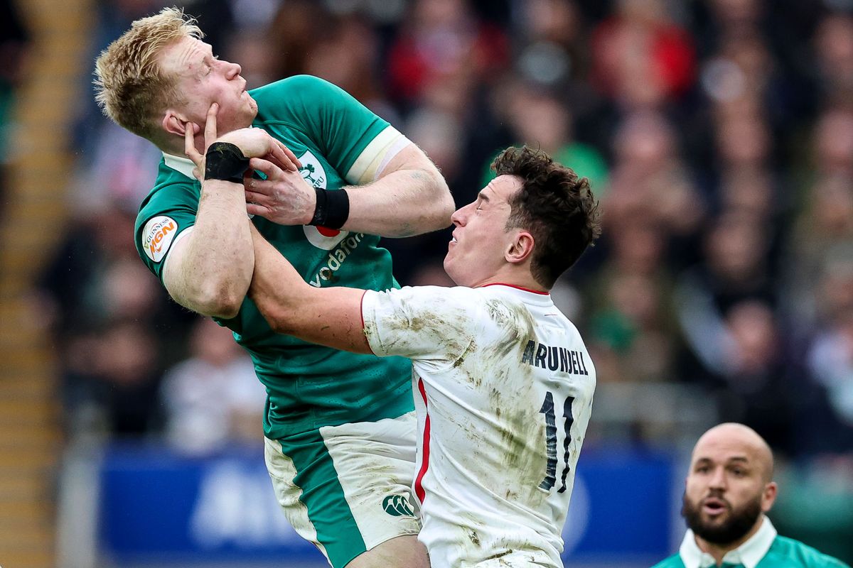 Outstanding under the high ball - Ireland's Jamie Osborne