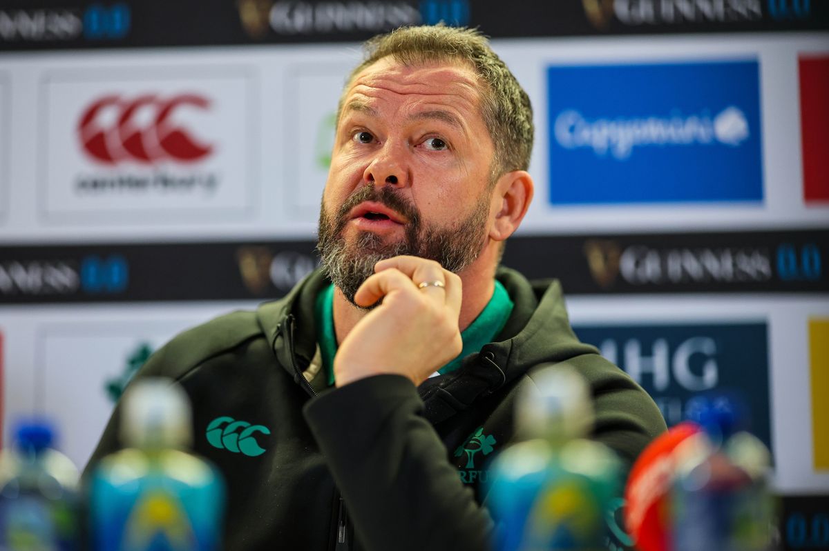 Ireland Head Coach Andy Farrell 