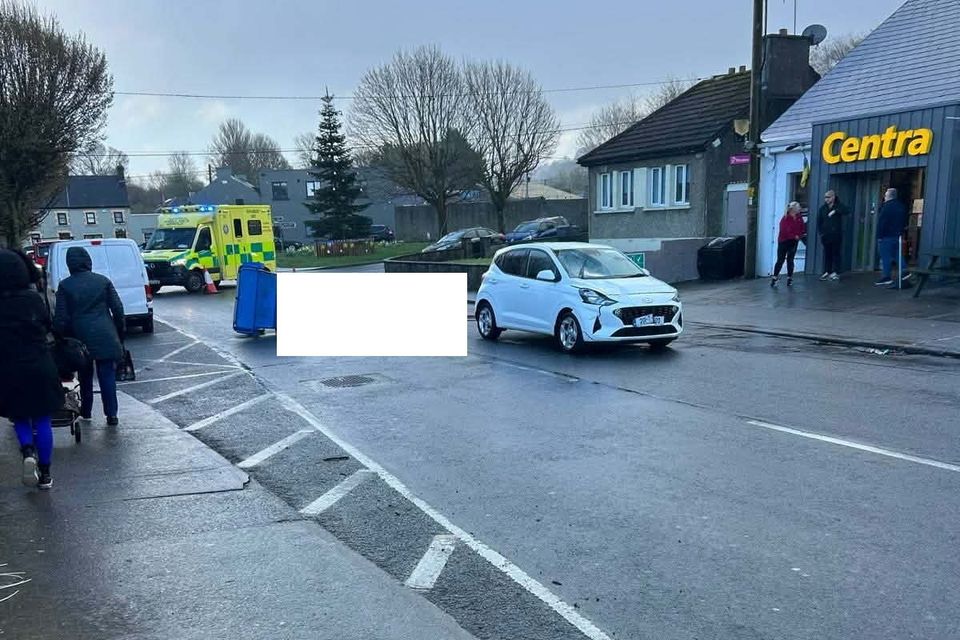 The scene were a horse died in an incident in Clonmel, on Wednesday, March 25. Photo: Ailish Magner