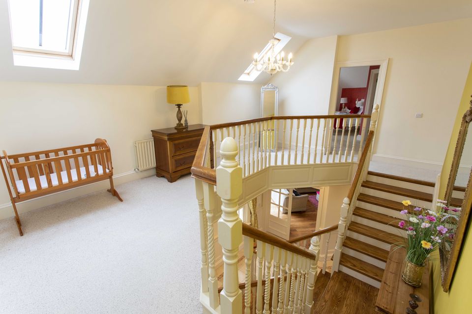 The upstairs landing at Glasmor Country House, Ballyfinnane, Firies, Co Kerry