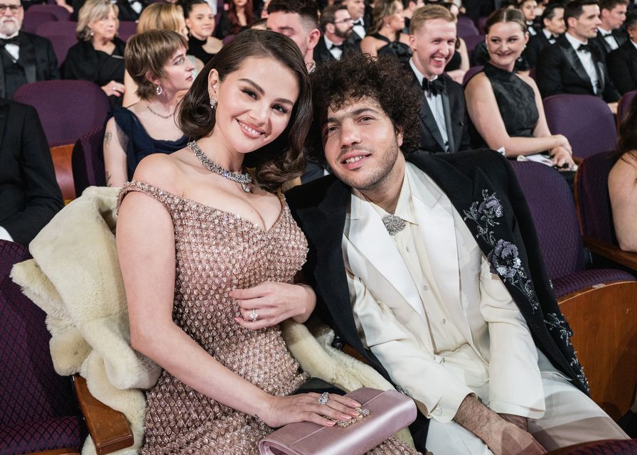 Selena Gomez and her husband Benny Blanco. Photo:Getty