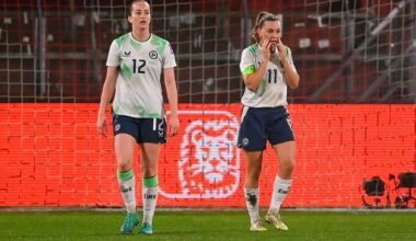 Netherlands v Ireland: Katie McCabe’s goal not enough as Carla Ward’s side are beaten in Utrecht – as it happened