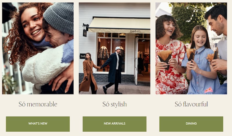 Kildare Village's Só Irish campaign