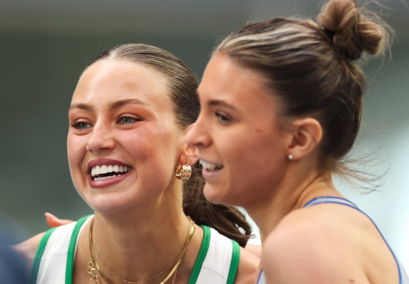 Sophie Becker and Aobh Ford. Photograph: Tom Maher/Inpho