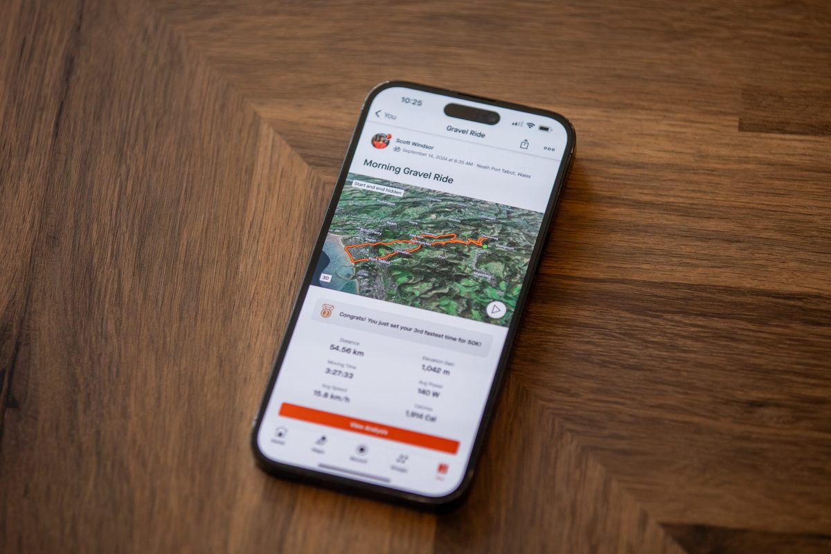 Strava user