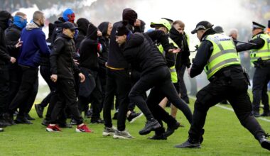‘Shameful’ scenes on Ibrox pitch overshadow Celtic’s Scottish Cup win over Rangers – The Irish Times