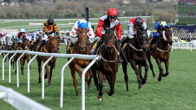 Patrick Mullins on Apolon De Charnie at Cheltenham. Photograph: Tom Maher/Tom Maher