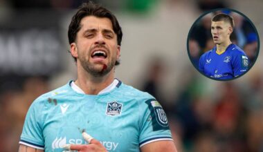 Ireland great slams Glasgow Warriors in epic rant after 'sickening' Sam Prendergast treatment