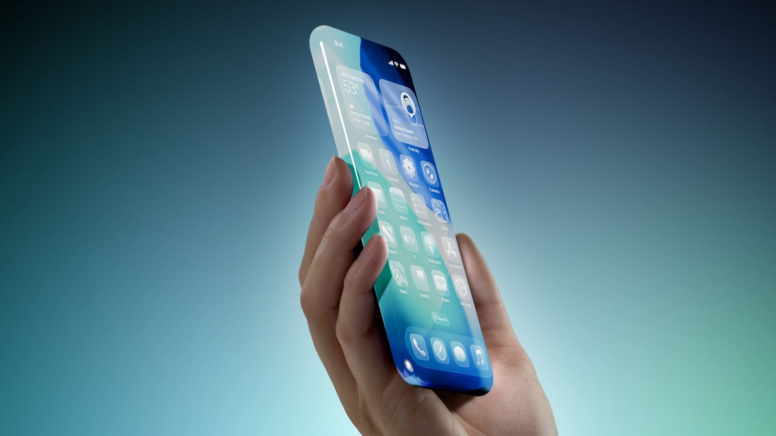 The iPhone 20 may be all screen. | Image by MacRumors - Apple’s biggest iPhone redesign since the iPhone X might still launch next year