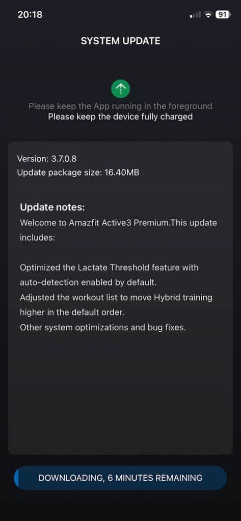 Amazfit Active 3 Premium