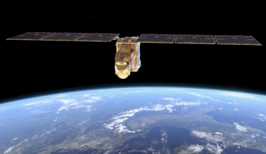 Arctic Weather Satellite like a bird