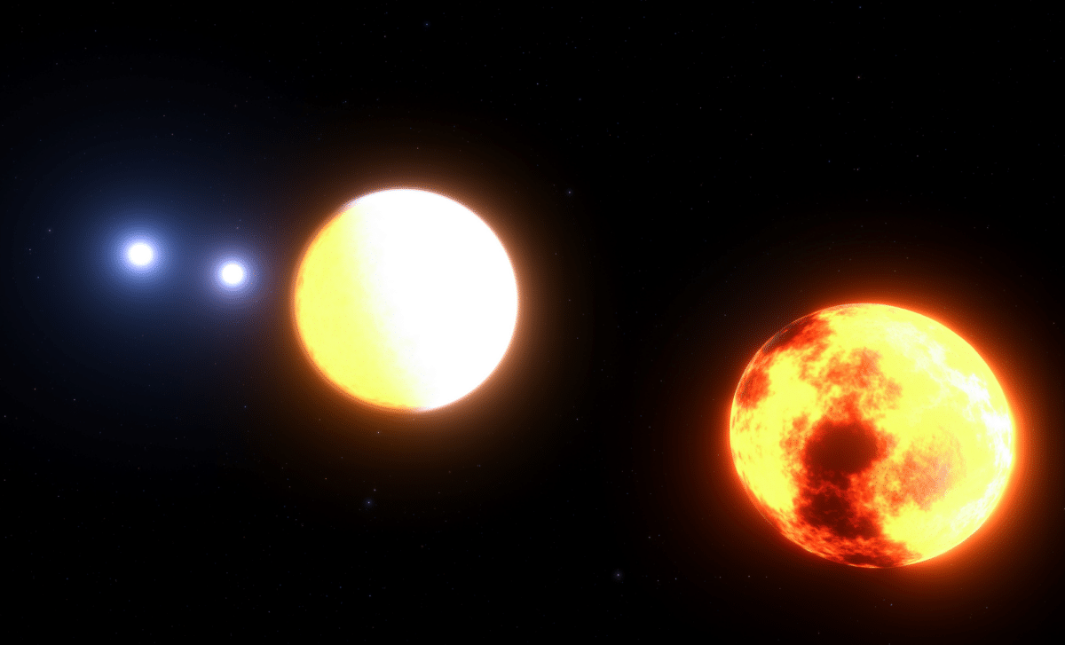 Astronomers Discover Record Breaking Quadruple Star System, A Cosmic Marvel Packed Between Jupiter And The Sun!