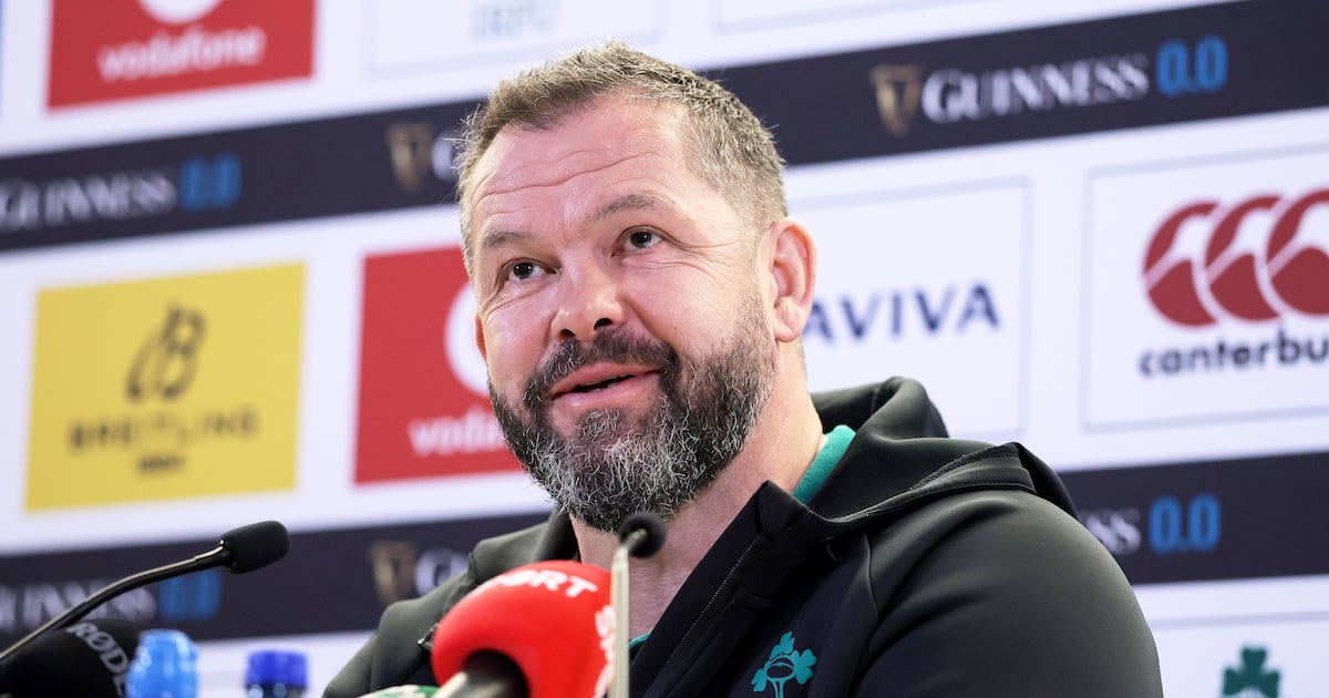 IRFU confident relationship with Andy Farrell remains strong despite rumour mill – The Irish Times