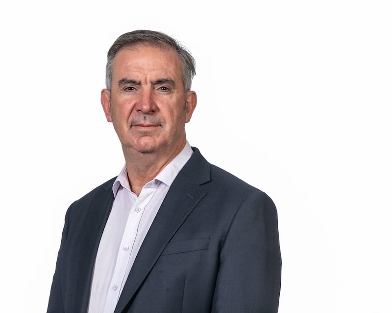 HSE's Damien McCallion: '5,080 patients have benefitted; those patients transferred to the virtual ward and those patients utilising the vacated in-hospital bed.'  Photograph: Orla Murray/Coalesce