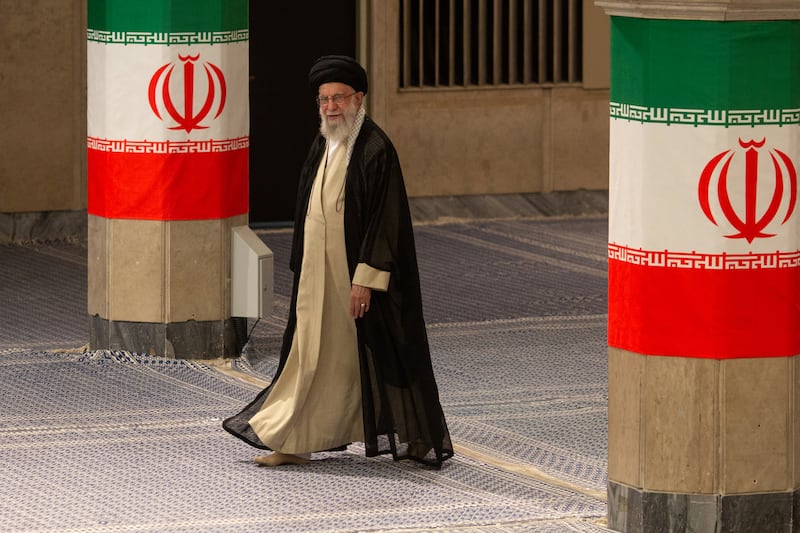 Khamenei reportedly put in place detailed plans for his succession. Photograph: Arash Khamooshi/The New York Times
                      