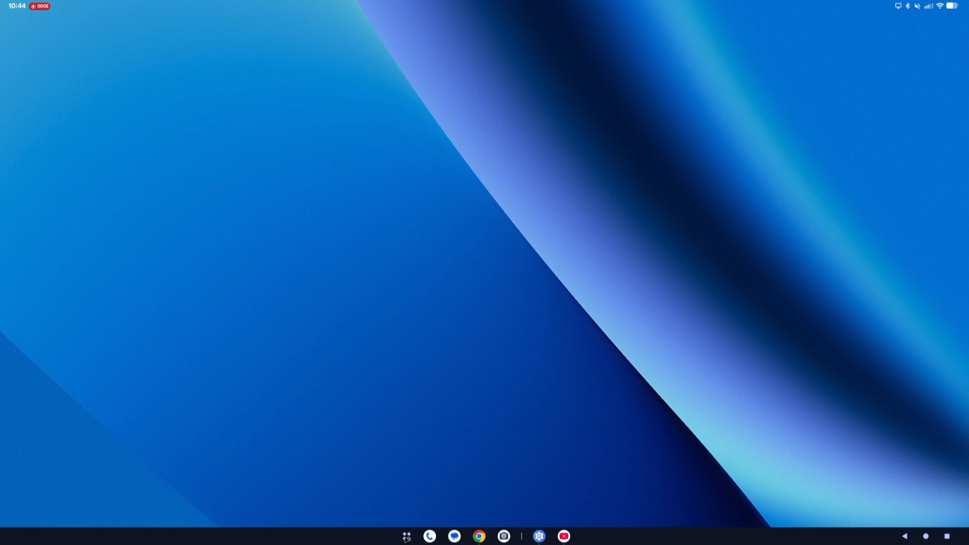 Screenshot showing Pixel 10a desktop mode.