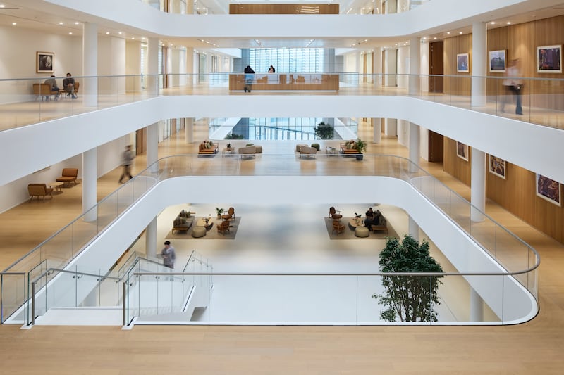 The building is corporately beautiful, exceptionally so, and it is also highly sustainable. 