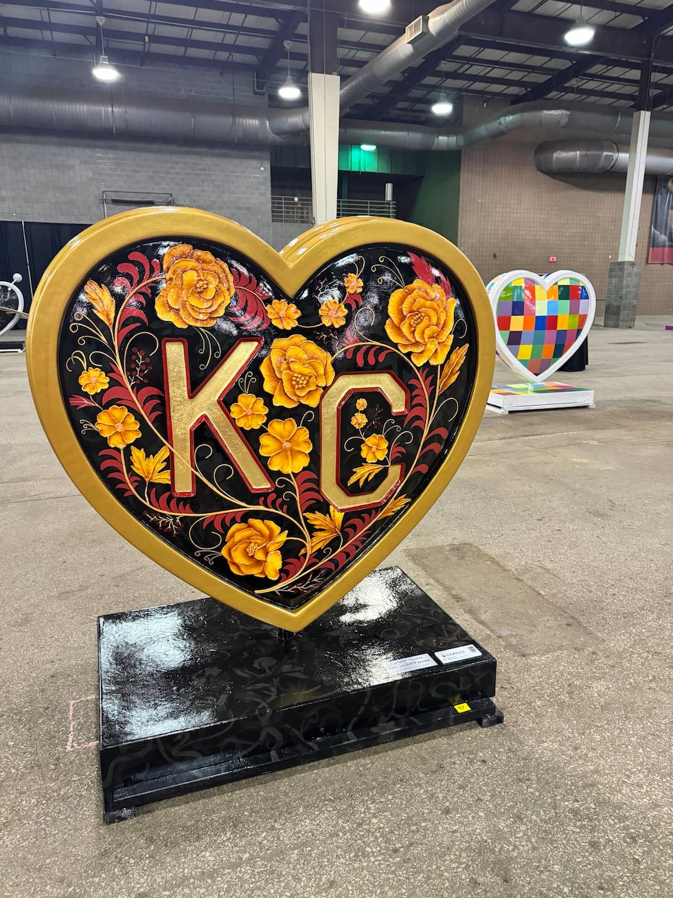 FILE — The 2024 Parade of Hearts exhibits.