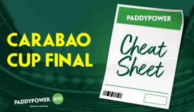 Carabao Cup final best bets cheat sheet – Paddy Power News